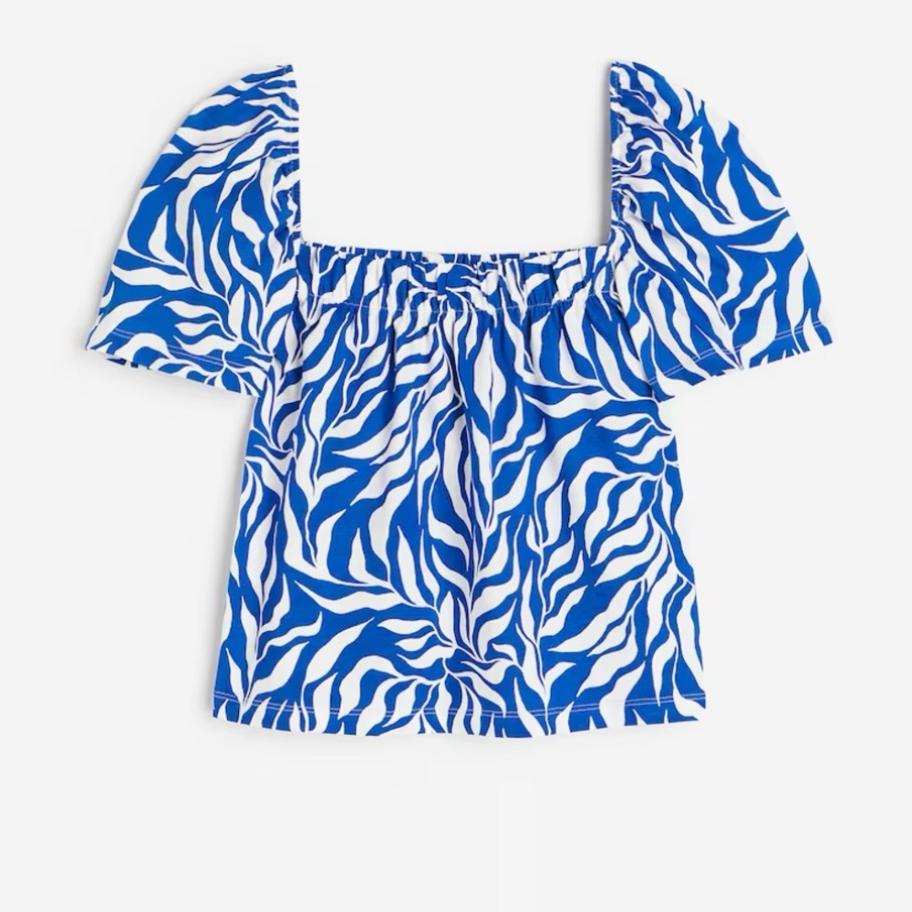 H&M square neck top!!